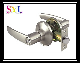Tubular lever lock